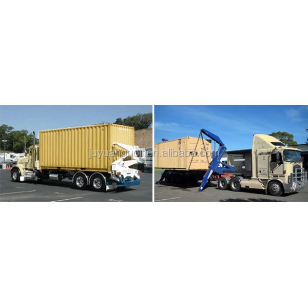 King Pin 2" 50mm JOST 3 Axle Container Side Lifter Semi Trailer for Container Handling