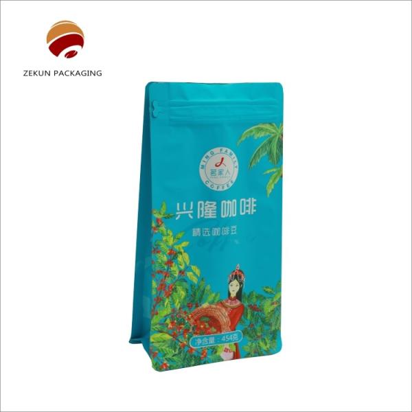Cheap Flat Bottom Bag Custom Shape Glossy or Matte Surface Handling for Customized Solutions for sale
