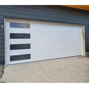 Best Apartment Frameless PVC Wrought Iron Garage Door With Mirror wholesale
