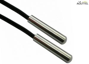 Customized CWF Precision Stainless Steel NTC Micro Temperature Sensor 10KOhm 3435K 1% For Home Appliances