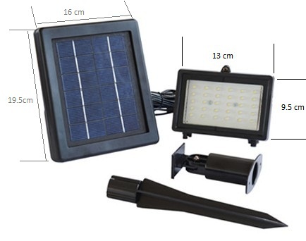 Solar Led lightig supplier 36 Led Solar lighting for courtyard or road or greensward in outdoor of garden