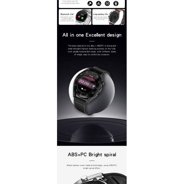 E20 IP67 Waterproof Wireless Call Smartwatch 4.2BLE ROHS Drop Shipping