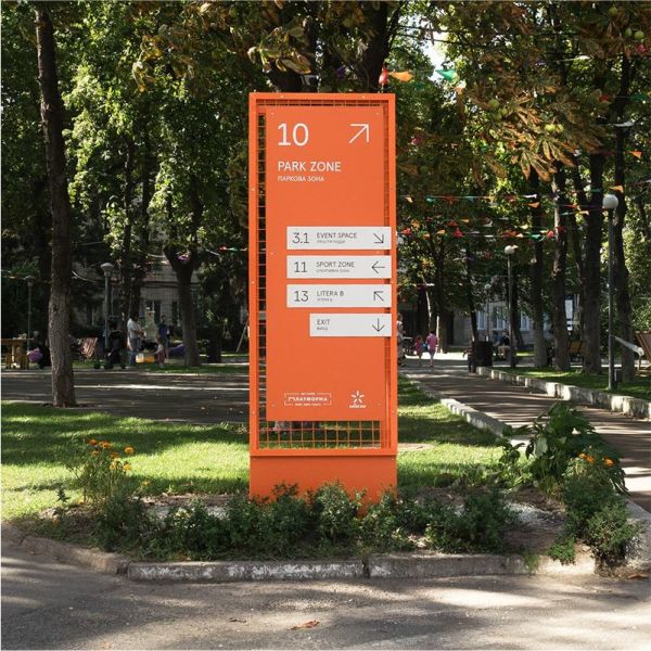 LED Directional Wayfinding Signs