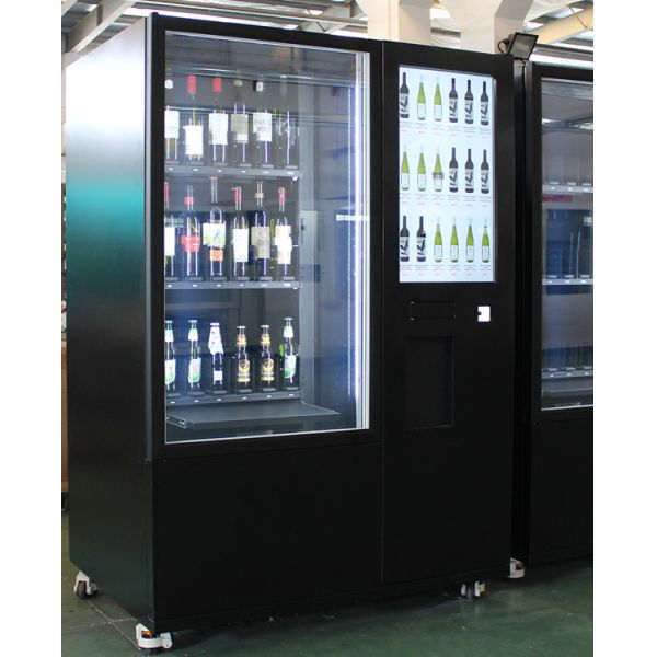 Mini mart tea coffee cosmetic Vending Machines locker with 22 Inch Touch Screen Display