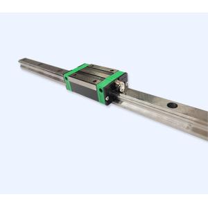 Straight Zinc Plated Heavy Duty Linear Guide Rail Customizable
