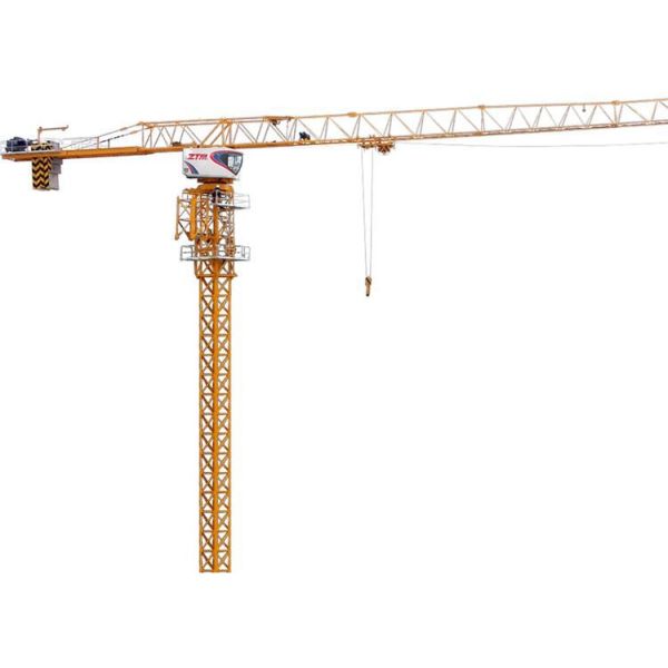 ZTT86 Flattop Tower Crane 6t Capacity 56m Jib Length 1.2t Tip Load Hoisting Equipment