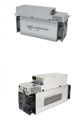 M32 66T Asic BTC Miner 3312W High Efficiency 390mm*155mm*240mm