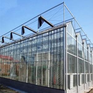 Best Cooling Pad Commercial Glasshouse Window Galvanized Steel Greenhouse wholesale