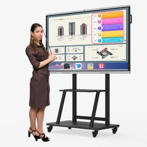 China Multi Interface Interactive Touch Screen Board Panel IR Touch Multifunctional on sale