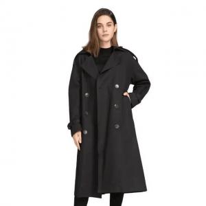 Best                  Customized Autumn Gabardina Ladies Overcoat Plus Size Long Sleeve Trench Coat for Women              wholesale