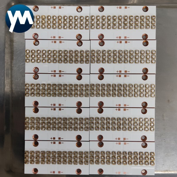 100W Led Uv Lamp Print PCB led module light 3535 3W quartz lens lamp beads