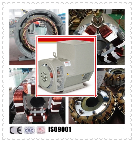 1500RPM 3 Phase Brushless Exciter Synchronous Generator 80kw AVR