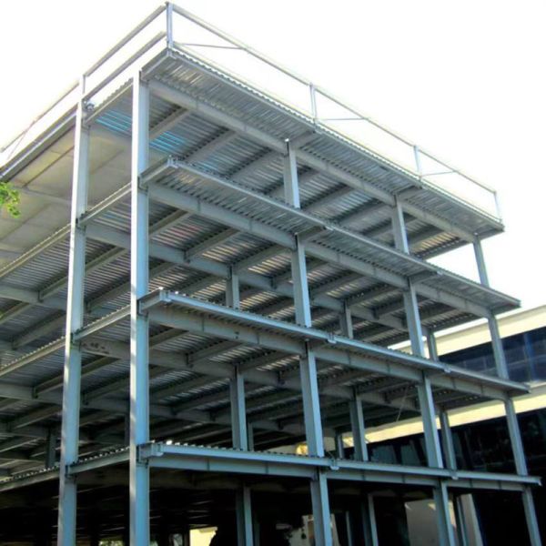 Source Prefabricated Warehouse Steel Structure Building with Cutting Service and Aluminum Alloy Window at Easy Installation
