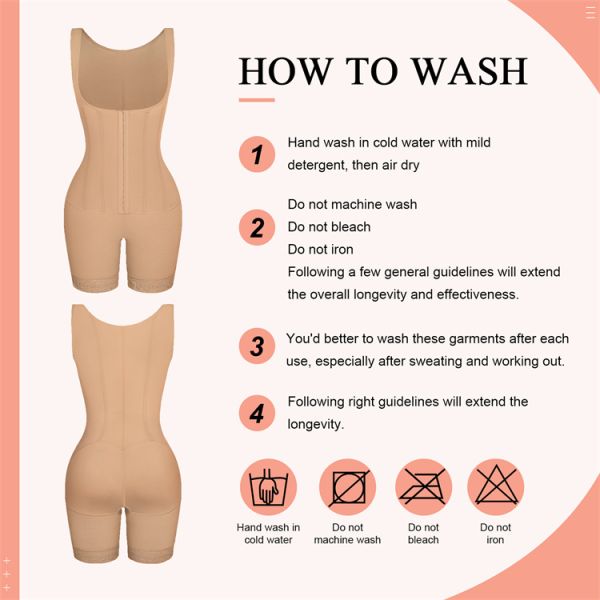 BBL HEXIN Full Body Shaper faja compression Corset Shapewear Slimming Post Liposuction faj