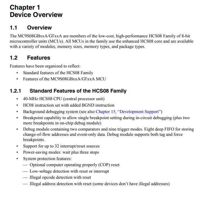 MC9S08GT60ACFBE S08 S08 Microcontroller IC 8-Bit 40MHz 60KB (60K x 8) FLASH