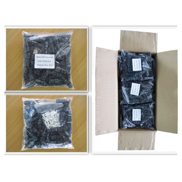 Safety 1mΩ 1500V DC Solar Panel Branch Connector