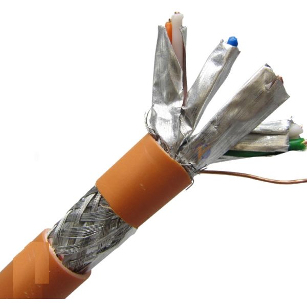 High Speed Cat 7 Ethernet Cable 1000 FT / Blue Cat7 Bulk Network Cable