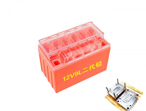 Cheap 12V9L Injection Molding , Battery Box Mould  / Multi Material Injection Molding for sale