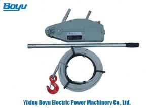 China Lever Pulley Block Wire Rope Pulling Hoist Wire Rope Winch Rated Load Lifting Capacity 5.4 Ton on sale