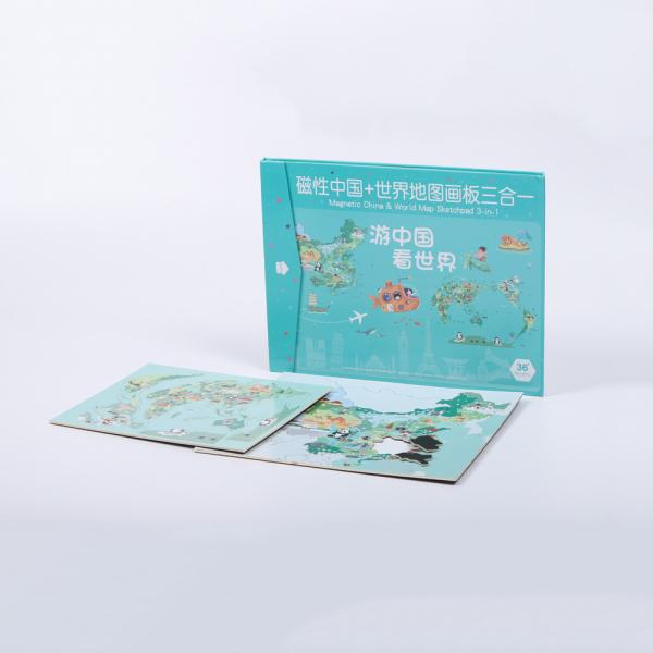 Cheap Rectangular Custom Printed Puzzle with Personalized Name Cardboard Intermediate Difficulty for sale