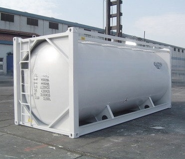 SPA-H Frame Material 20ft Bulk Cement ISO Trailer Transport Tank Container Q345B Steel Stainless Steel Pressure Vessel