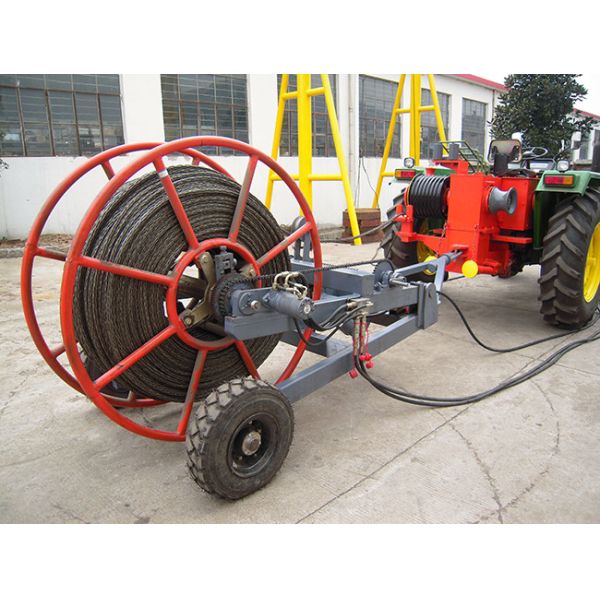 Conductor Stringing Equipment Tractor Puller TYZ800 Groove Number 8