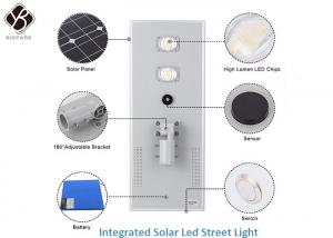 China 2700 - 6500K 30W Solar LED Street Light High Lumen LED Chips RoHS Compliant on sale