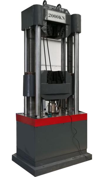 Cheap UTM Computerized Servo Hydraulic Testing Machine 6 Columns Structure 2000KN Max Load for sale