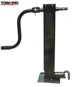Best 10000LB Heavy Duty Trailer Jack Side Pin With Handle 12.5 Travel Black Powder Coated wholesale
