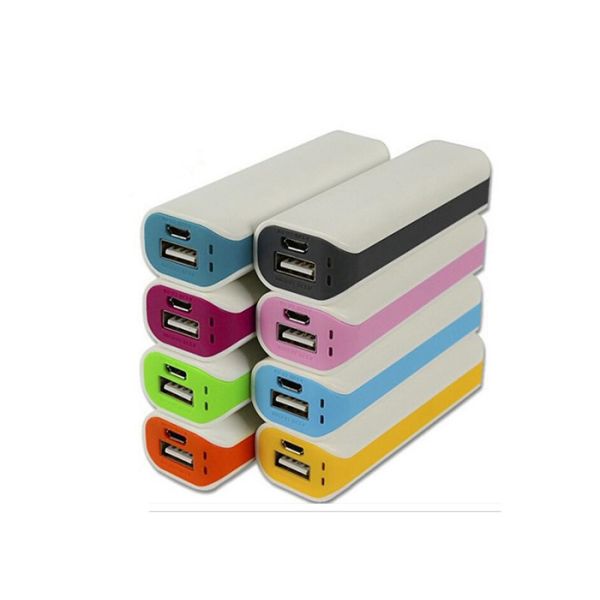 Multiple Colors Lipstick Sized Portable Charger With Laser Printed Logo