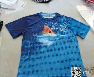 Best Custom All Over Sublimation Printing 100% Polyester Short Sleeve Men Fashion T shirt wholesale