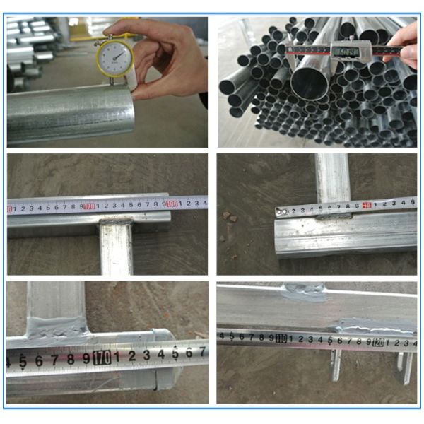 1.5 Inch Diamond Mesh Fence Powder Painted Chain Link Fence Any Ral Color