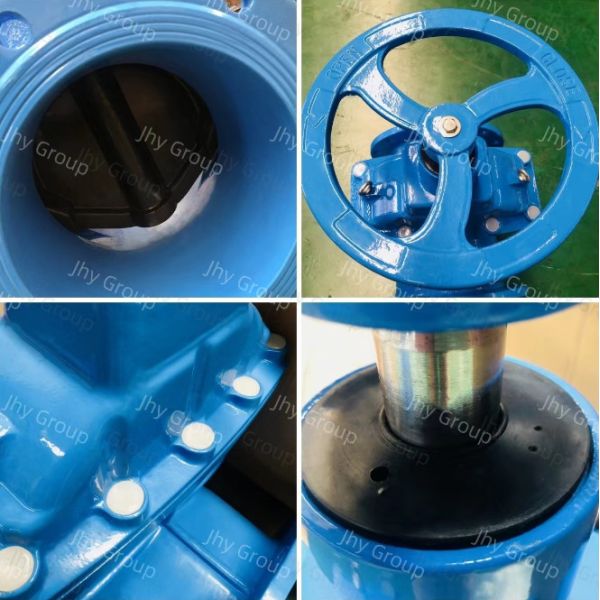 Drinking Water Gate Valve Wras Flange Ends Resilient Rubber Seat Gate Valve