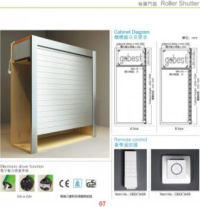 China Kitchen Cabinet Roller Shutter Door Remote Control/Automatic Roll up Garage Door/Rapid Roller on sale