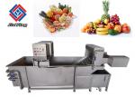Automatic Air Bubble Vegetable And Fruit Washing Machine For Food Processing