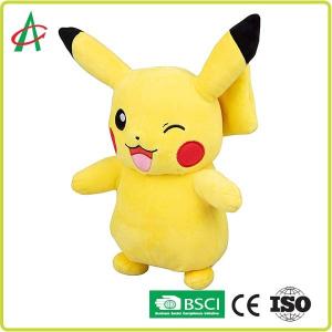 Best 12&quot; Pikachu Stuffed Animal Embroidery with handcraft wholesale