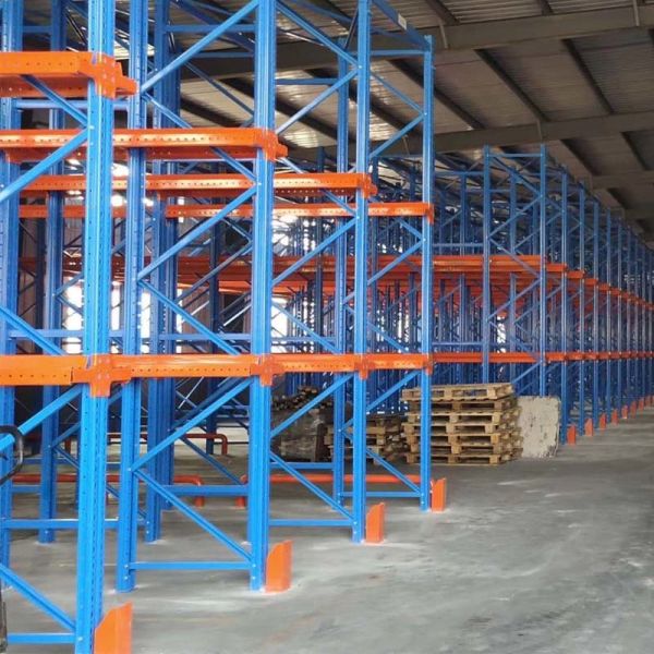 2-7 Levels Drive In Pallet Racking System For Customized Heavy Duty Warehouse Storage