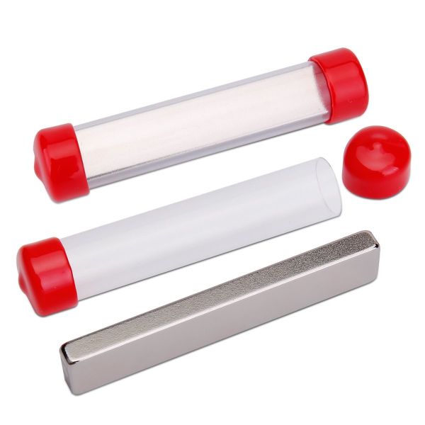 Kellin Neodymium Magnet Bar N45 Industrial Strength NdFeB Block Magnet Set Plated Tube Packed Magnetic Bar