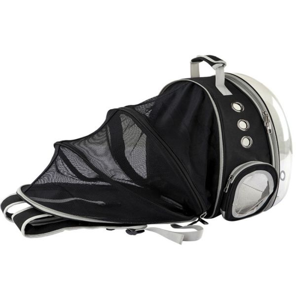 OEM ODM Dog Cat Carrier Backpack Bag , Breathable Space Capsule Backpack