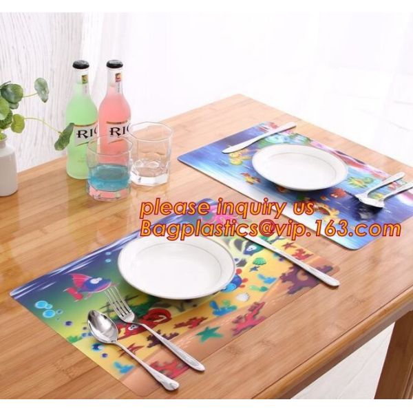 Promotional PP/PVC Placemat Table Mat With Good Quality,vinyl weven decorative PVC placemats recycled table mat,Silicon