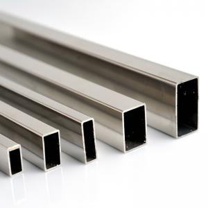 Best High Carbon 304 Stainless Steel Square Tubing Hot Rolled BA 2B NO.4 wholesale
