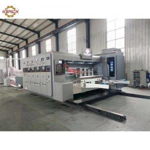 Best PLC control 3 Colors Corrugated Box Printing Machine with slotting wholesale