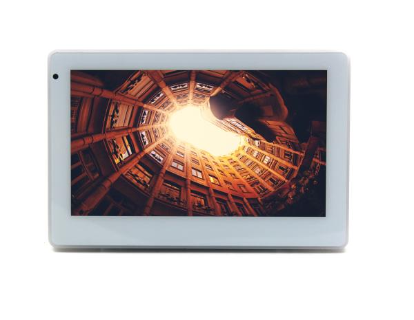 Cheap 7 Inch Wall FLush Mounting POE Android Tablet With Intercom WIFI For Home Automation for sale