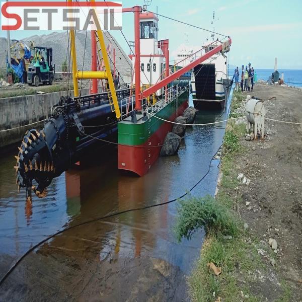 24 Inch Cutter Suction Dredger with ISO 9000 Certification