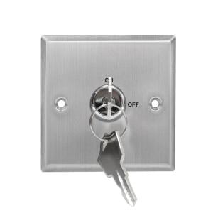Best Access Control Dpdt Key Switch , Double Throw Double Pole Key Switch Screw Type wholesale