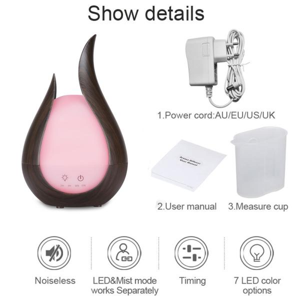 Mist Aroma Portable 30㎡ 200ML Ultrasonic Air Humidifier