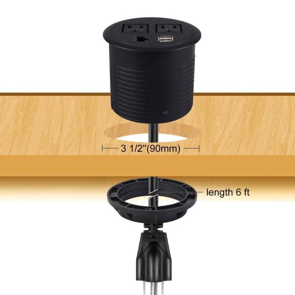 Ul Approval International Electrical Outlets Beautiful Surface Easy Installation