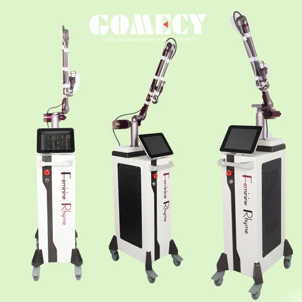 10.6μM Fractional CO2 Laser Skin Resurfacing Machine With True Color Touch LCD Screen