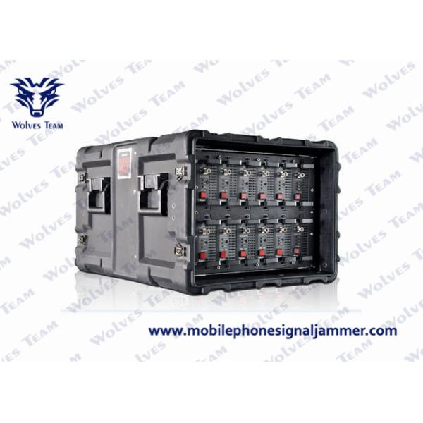 VIP Protection Vehicle Full Frequency 20 - 3600 MHz Jammer With VSWR, Over-voltage, Over-current