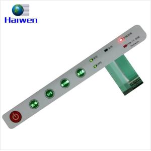 Illuminated LED Membrane Switch Non Tactile For Electromagnetic Oven